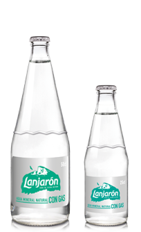 Agua Con Gas Lanjaron 0.33 cl