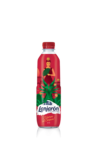 Botella Lanjarón Corpus de Granada 0,5L